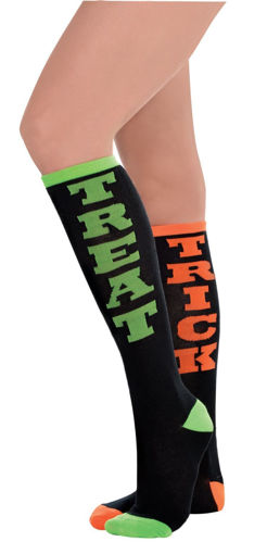 Picture of SOCKS TRIC OR TREAT KNEE HIGH SIZE 38/41 AGE 14+